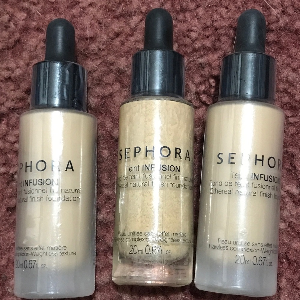 Brand new sephora trying infusion foundation!!